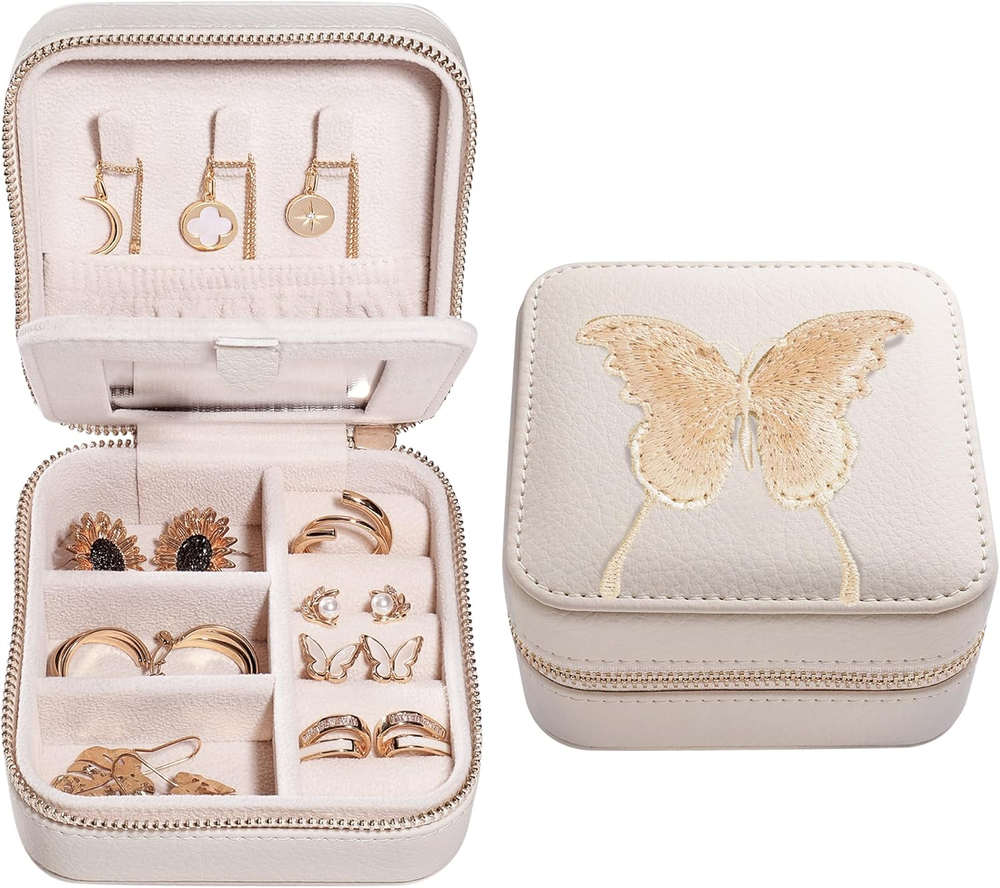 S.Leaf Ladies' Travel Jewelry Box Mini Jewelry Box