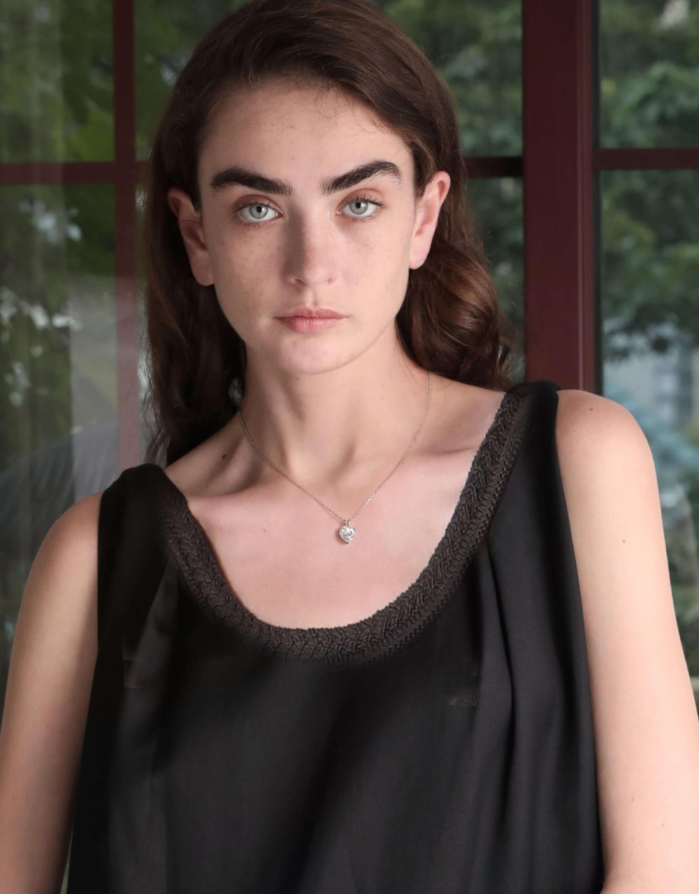 Dazzling Moissanite Necklace Forever Love Heart Necklaces